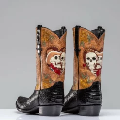 Day Of The Dead Boots -Dune Shop stallion boots day of the dead boots mens cowboy boots axels vail 29807357788349