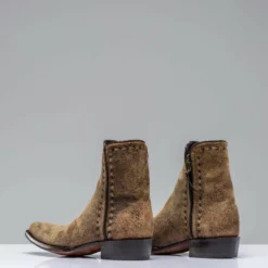 Goat Suede Zorro II -Dune Shop stallion boots goat suede zorro ii mens cowboy boots axels vail 28793552535741
