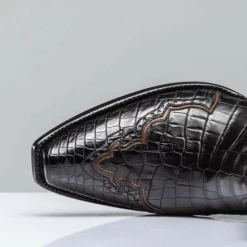 Majestic Crocodile W/ Buffalo Boots -Dune Shop stallion boots majestic crocodile w buffalo boots mens cowboy boots axels vail 28793855803581