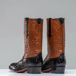 Seeley Regal Full Ostrich Boots 7 Seeley Regal Full Ostrich Boots -Dune Shop stallion boots seeley regal full ostrich boots mens cowboy boots axels vail 29916866740413
