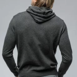 Florio Hooded Cashmere Sweater Grey -Dune Shop stile latino florio hooded cashmere sweater grey mens sweaters axels vail 38819041476842