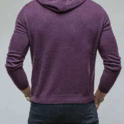 Florio Hooded Cashmere Sweater In Purple 7 Florio Hooded Cashmere Sweater In Purple -Dune Shop stile latino florio hooded cashmere sweater in purple mens sweaters axels vail 38527001919722