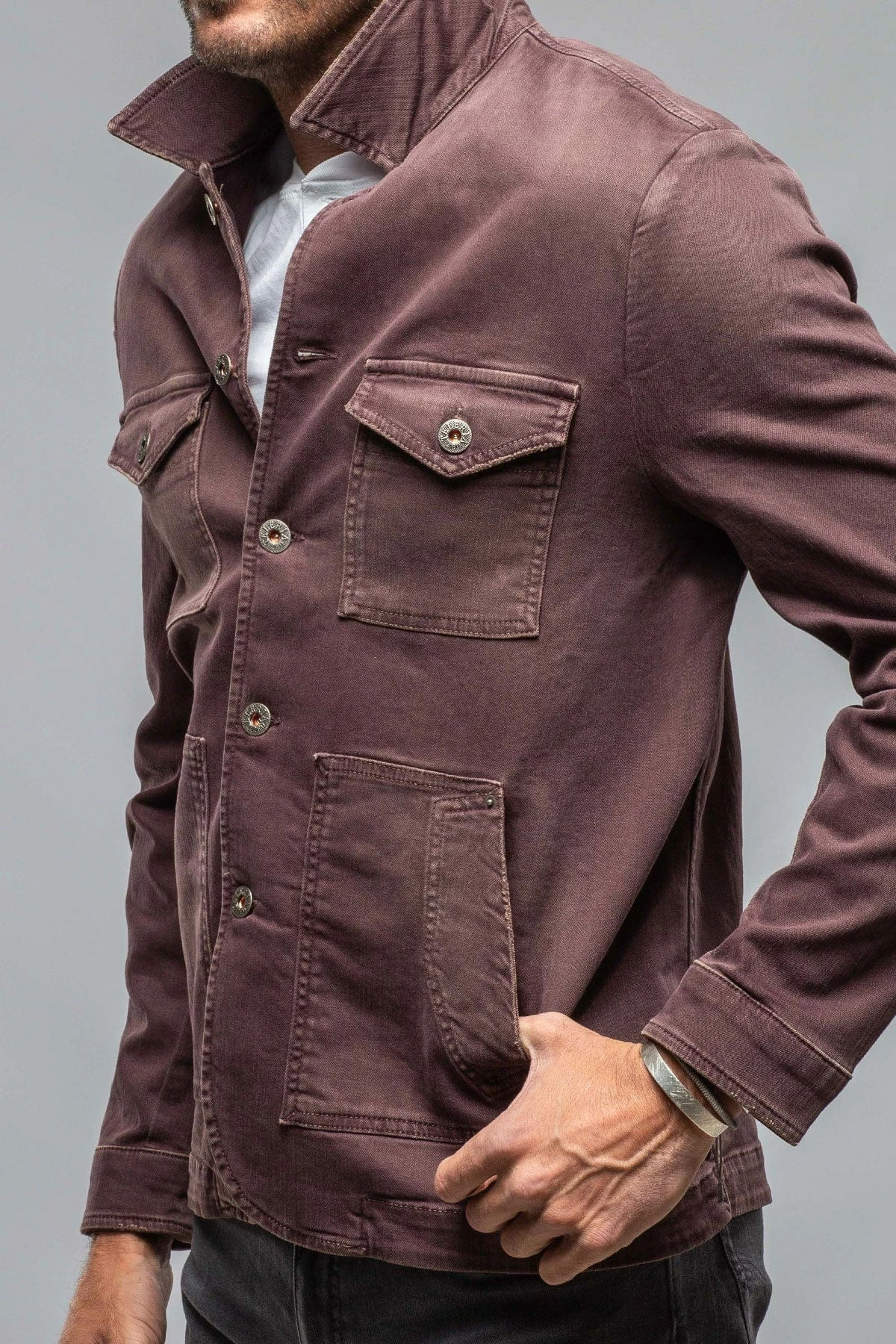 Memphis Denim Jacket In Mosto 6 Memphis Denim Jacket In Mosto - Image 6