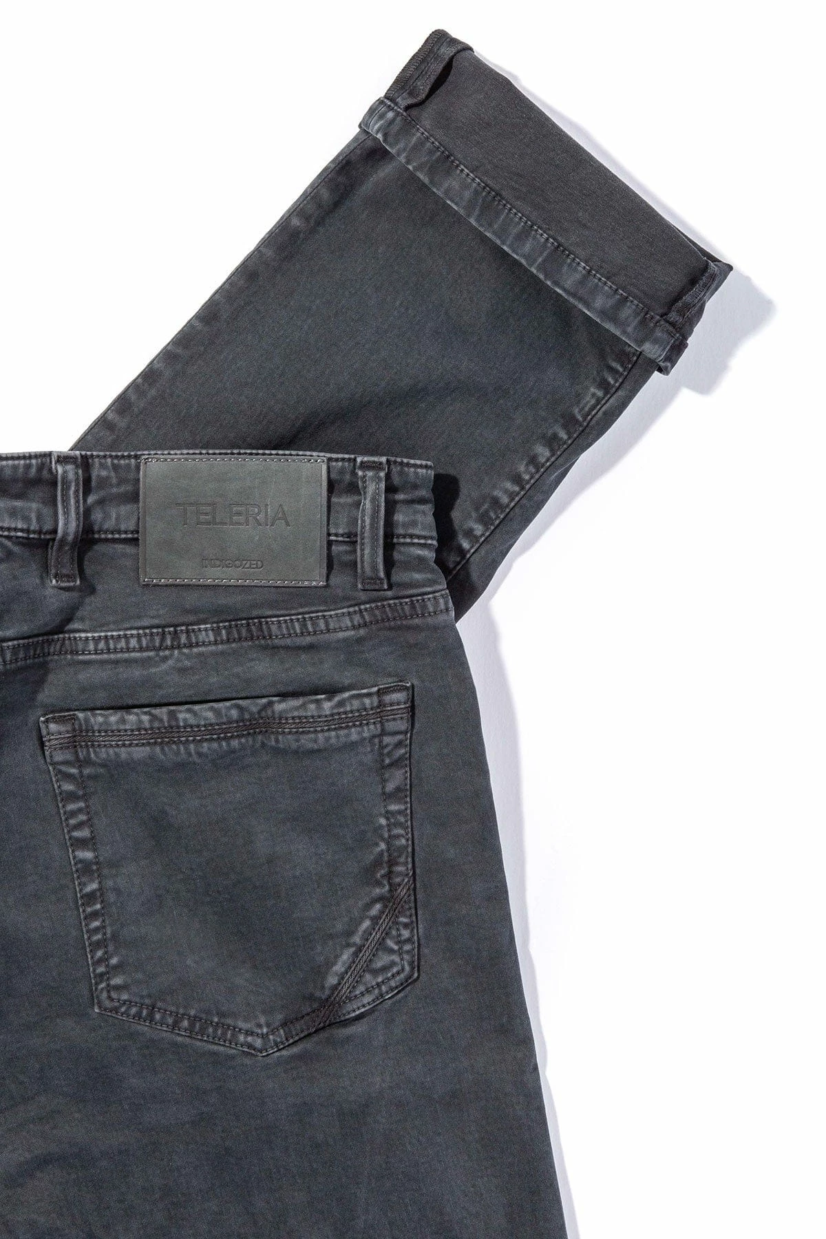 Ryland Rugged Soft Touch Cotton Jeans In Anthracite 3 Ryland Rugged Soft Touch Cotton Jeans In Anthracite - Image 3