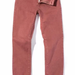 Ryland Rugged Soft Touch Cotton Jeans In Arancio