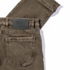 Ryland Rugged Soft Touch Cotton Jeans In Army -Dune Shop teleria zed ryland rugged soft touch cotton in army mens pants 5 pocket axels vail 38449423581418