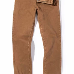 Ryland Rugged Soft Touch Cotton Jeans In Cammello