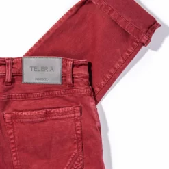Ryland Rugged Soft Touch Cotton Jeans In Cherry -Dune Shop teleria zed ryland rugged soft touch cotton in cherry mens pants 5 pocket axels vail 38449417683178
