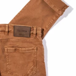 Ryland Rugged Soft Touch Cotton Jeans In Ruggine -Dune Shop teleria zed ryland rugged soft touch cotton in ruggine mens pants 5 pocket axels vail 38449416503530 1