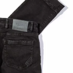 Ryland Rugged Soft Touch Cotton Jeans In Nero -Dune Shop teleria zed ryland rugged soft touch cotton mens pants 5 pocket axels vail 38448884744426